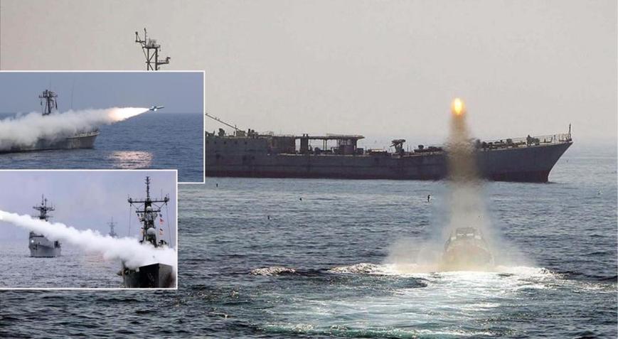 Üç ülkenin ordusu aynı anda denize iniyor Dünyanın gözü İran-Rus-Çin tatbikatında