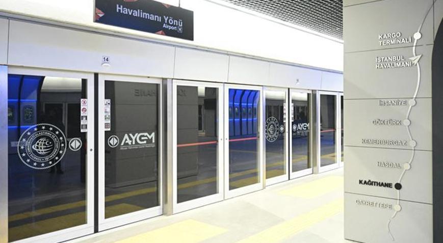 Türkiye’nin en hızlı metrosundan yeni rekor