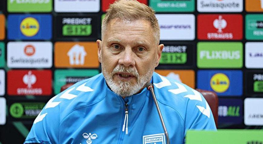 Samsunsporda Thorsten Fink: Oyuncularımızın galibiyete inanması gerekiyor