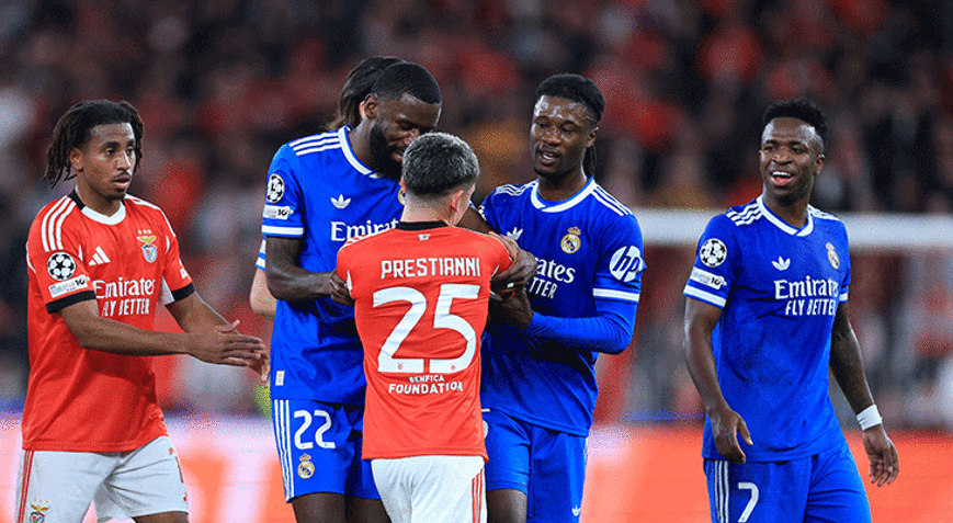 UEFAdan Benfica-Real Madrid maçında yaşananlar sonrası ırkçılık soruşturması