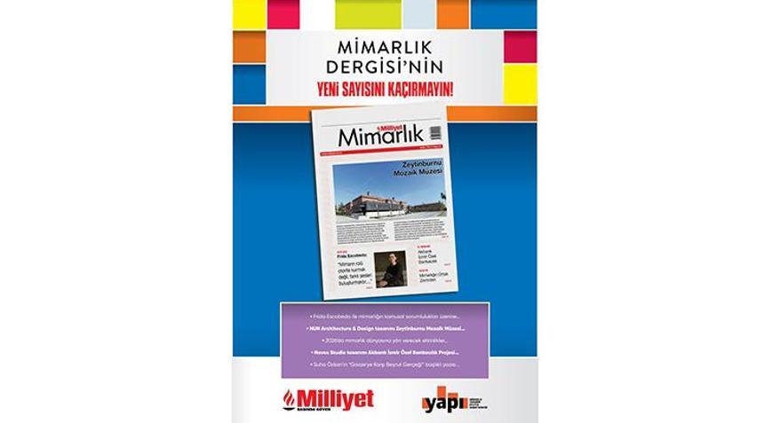 Milliyet Mimarlık Dergisi’nin 61. Sayısı Bu Pazar Bayilerde