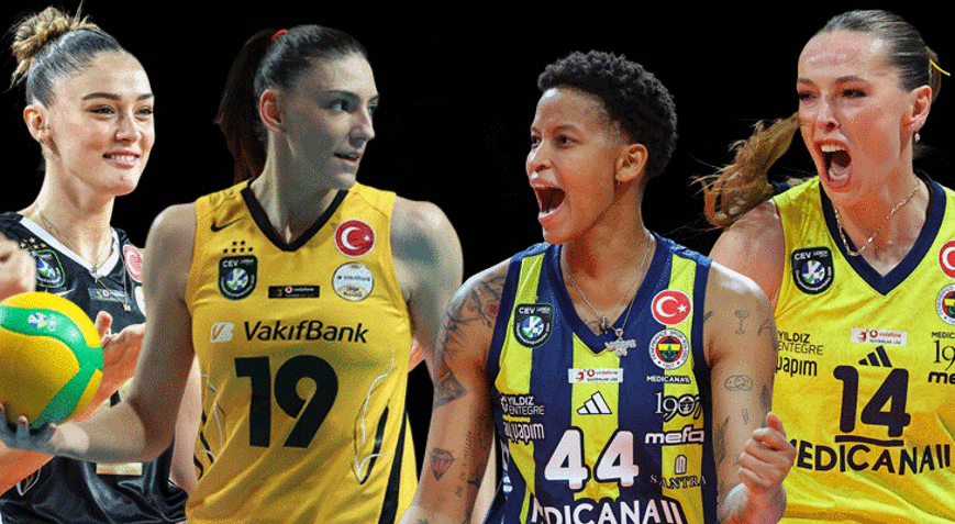 Sultanlar Liginde derbi zamanı: Vakıfbank - Fenerbahçe