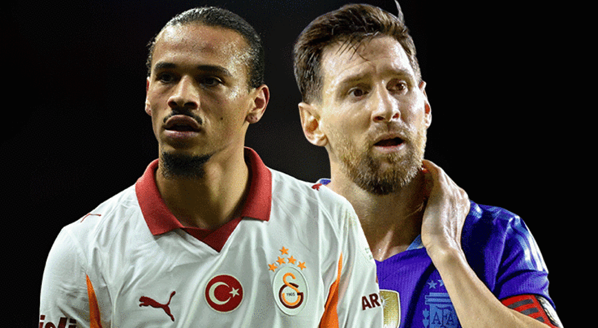 Oliver Kahndan Galatasarayın yıldızı Saneye övgü dolu sözler Messi olurdum