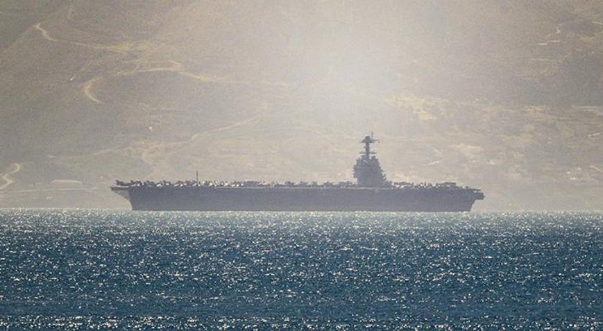 Orta Doğuda sıcak saatler ABDnin dev gücü Akdenize ulaştı: İrana doğru hızla ilerliyor