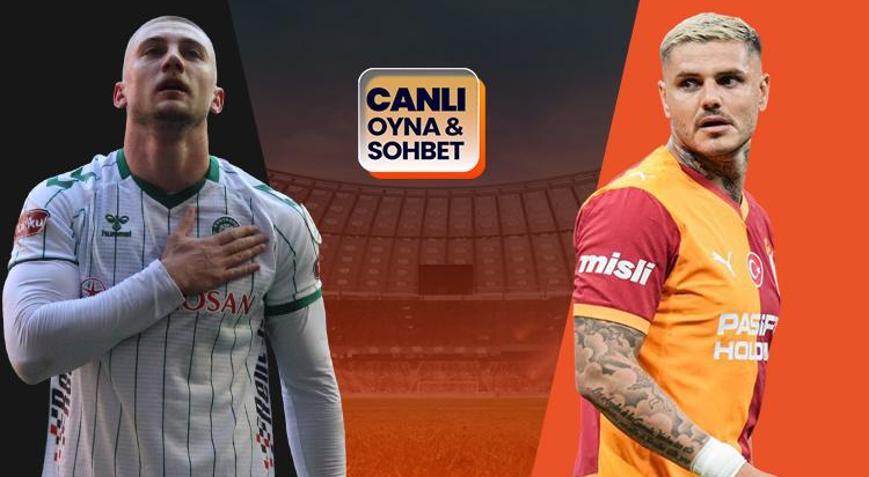 Galatasaray, Konyaspora konuk oluyor Maçın heyecanı Mislide