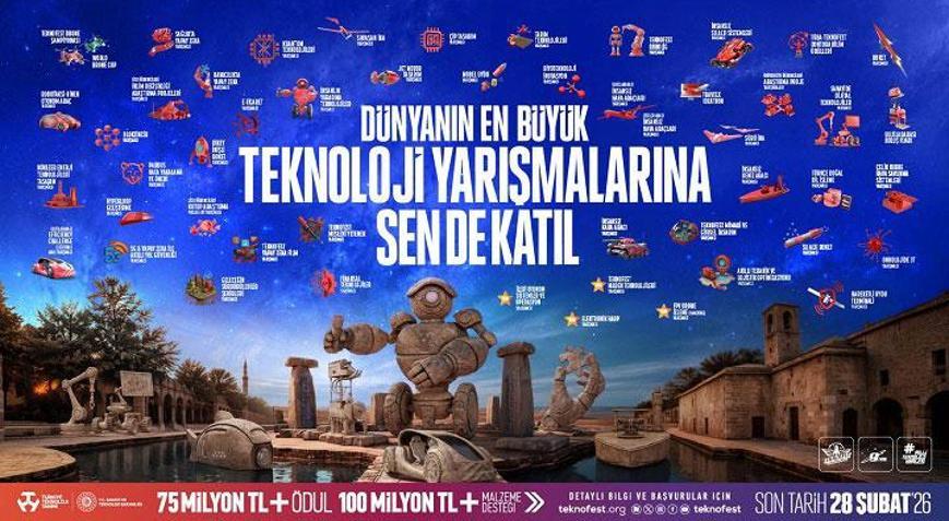 TEKNOFEST 2026daki teknoloji yarışmalarına başvurular devam ediyor