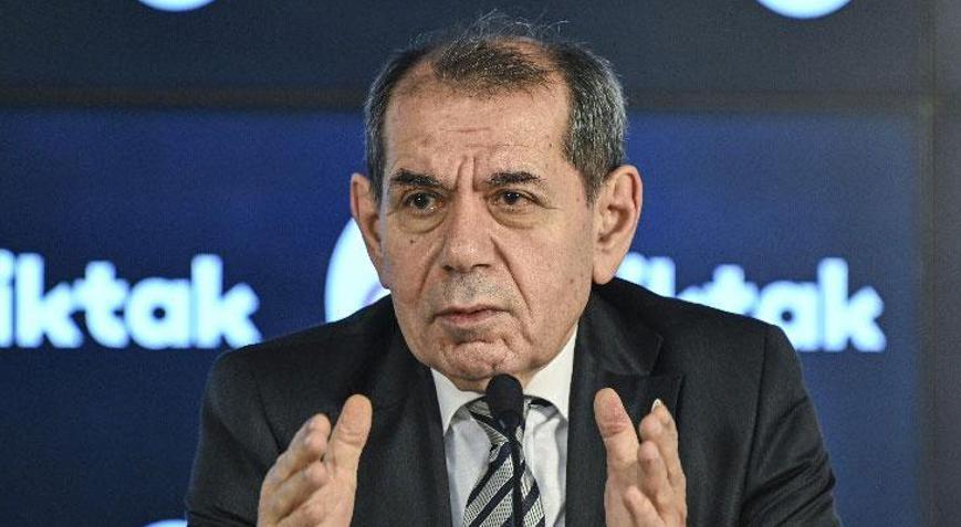 Başkan Dursun Özbekten TFFye yanıt: Galatasarayın 500 yıllık kültüründe ayak oyunları yoktur