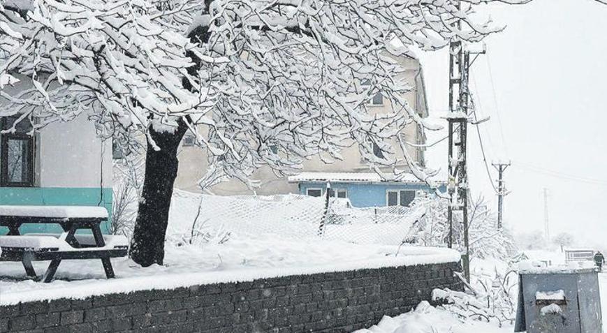 Kış geri geldi