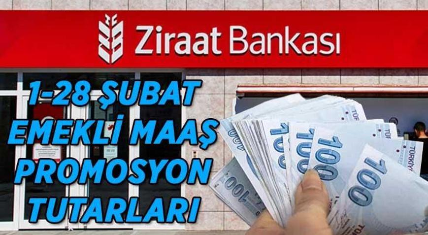 SSK, BAĞ-KUR ZİRAAT BANKASI EMEKLİ MAAŞ PROMOSYON RAKAMLARI 1-28 Şubat Ziraat Bankası emekli maaş promosyon kampanyası; 0 faizli 40 bin TL kredi 12 ay vade imkanı...