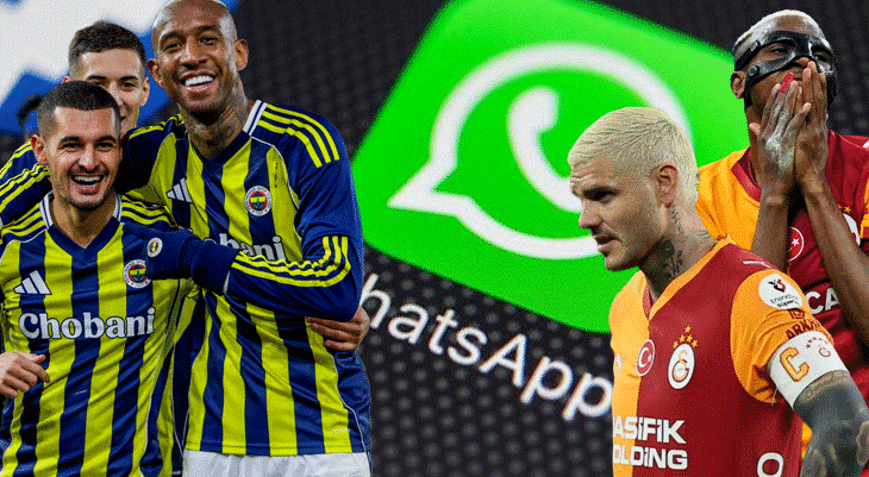 Fenerbahçe WhatsApp grubunda Galatasaray bayramı: Fırsat ayağımıza geldi