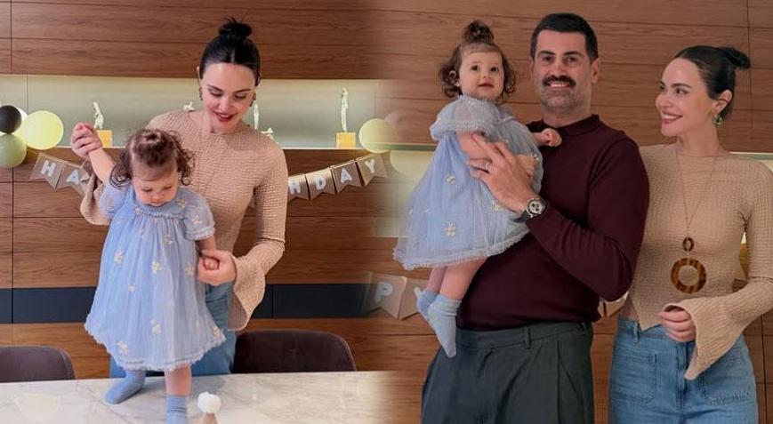 Volkan Demirel ve Zeynep Sever’in minik mutluluğu: Yasmin 1 yaşında
