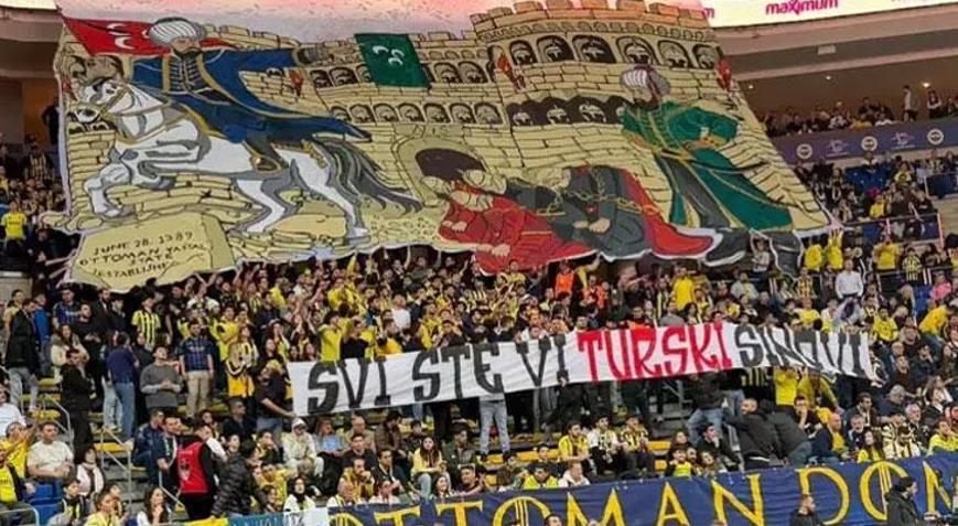 Belgrad’daki skandal pankarta Fenerbahçe’den cevap Hepiniz Türk evlatlarısınız