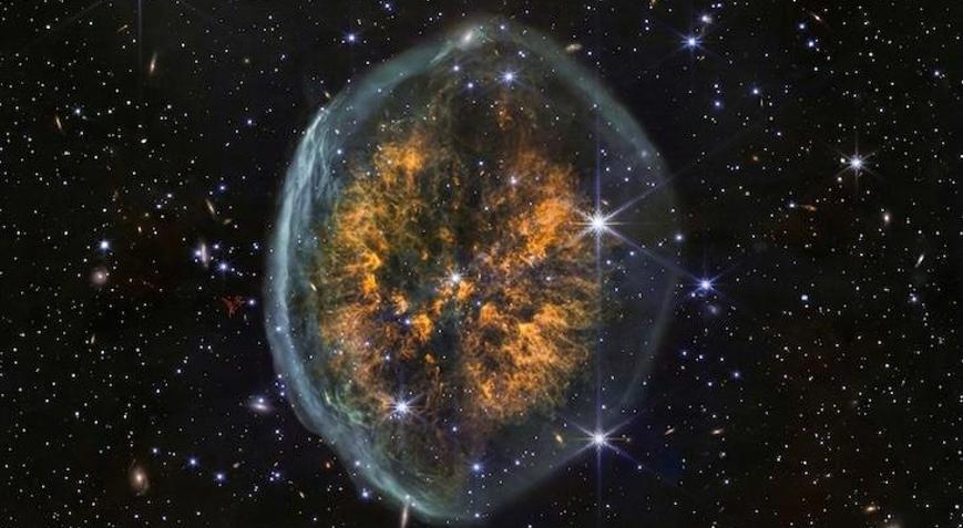 Beyin gibi gözüken bulutsu görüntülendi: Karşınızda Cranium Nebula