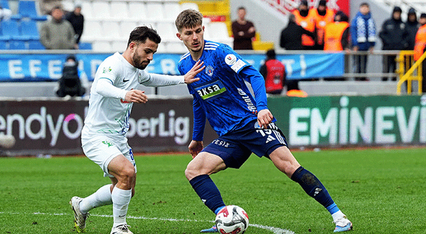 Süper Ligde Rizespor deplasmanda Kasımpaşaya gol yağdırdı