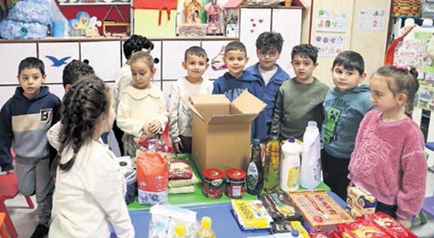 Minik ellerden büyük iyilik