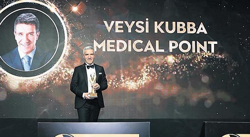Veysi Kubbaya ikinci kez ‘Altın Lider’ ödülü
