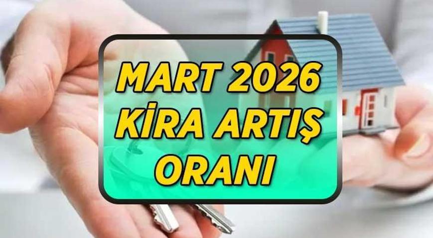 MART 2026 KİRA ARTIŞ ORANI AÇIKLANDI | TÜİK Mart ayı kira artış oranı yüzde kaç oldu Konut-İş yeri Mart 2026 kira zammı hesaplama...