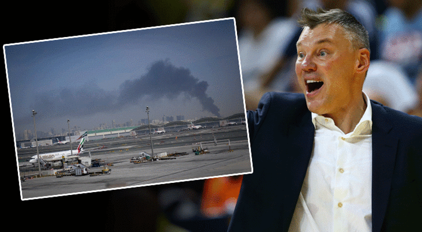 Fenerbahçe Başantrenörü Jasikevicius, Dubaide mahsur kaldı Çıkış yolu aranıyor