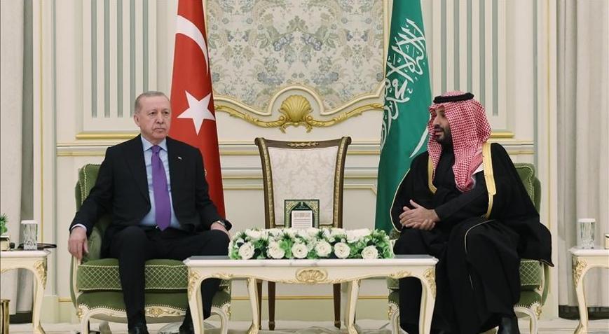 Cumhurbaşkanı Erdoğan, Suudi Prens Selman ile görüştü