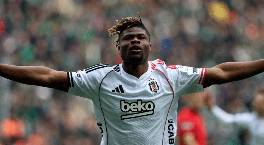 Beşiktaşta Agbadou oynadığı futbolla göz doldurdu