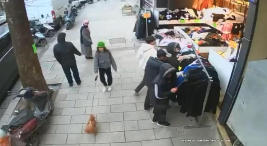 İstanbul - Gaziosmanpaşada aynı mağazadan 1 ayda ikinci hırsızlık kamerada