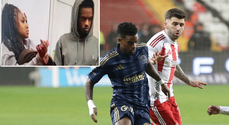 Fenerbahçeli futbolcu Nelson Semedonun eşi trafik kazası geçirdi