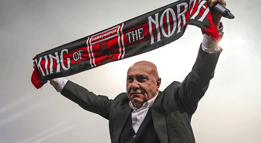 Samsunsporda Yüksel Yıldırımın hedefi Şampiyonlar Ligi Taraftara çağrı