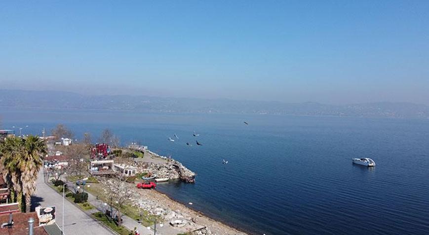 Sapanca Gölünde su seviyesi, 1 ayda 17 santimetre arttı