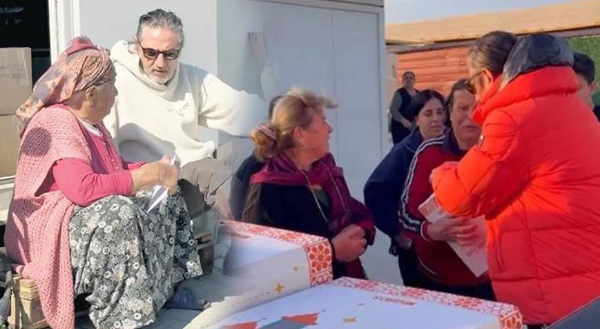 Depremzedelere yardım