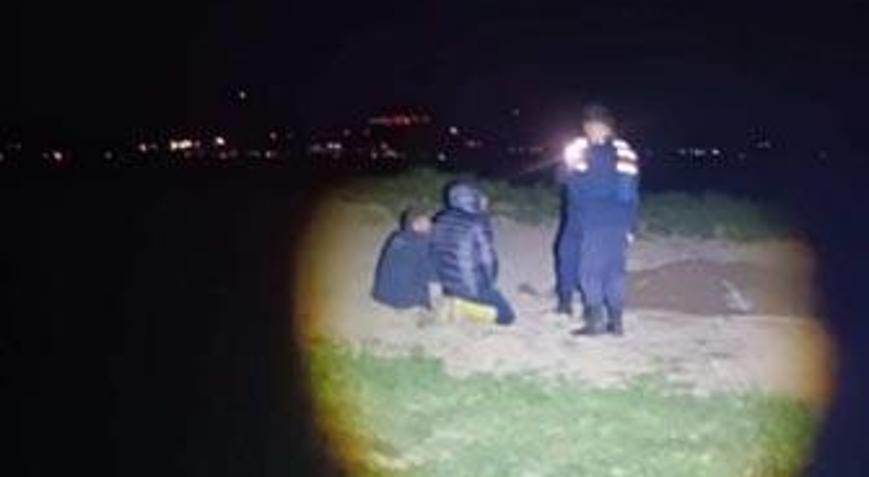 Sit alanında gece baskını Türbe çevresinde kaçak kazı yapan 7 kişi suçüstü yakalandı