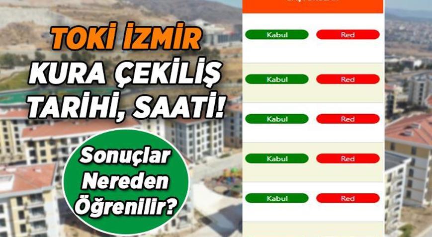 21 BİN 20 KONUT 💥 TOKİ İzmir kura çekilişi ne zaman, yarın mı, saat kaçta, nerede TOKİ İzmir başvuru - kura sonuçları nasıl öğrenilir İşte sorgulama ekranı
