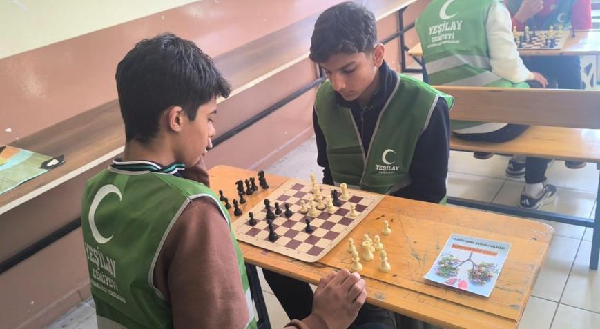 Yeşilaydan lisede satranç etkinliği