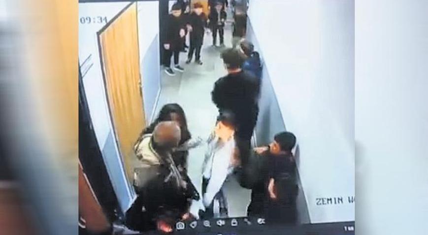 Veliler okulda terör estirdi