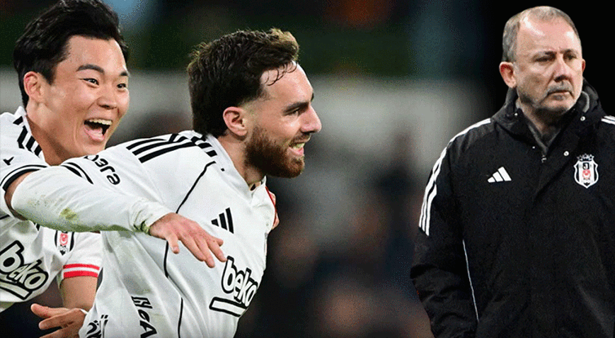 Beşiktaşta Sergen Yalçın ve Orkun Kökçüden Galatasaray maçı öncesi özel toplantı Derbiler unutulmaz