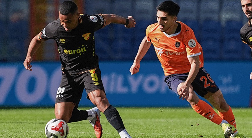 Başakşehir 2 golle kazandı Göztepenin galibiyet hasreti 5 maça çıktı