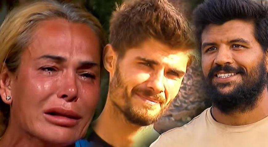 Survivorda Barış Murat Yağcı - Ramazan Sarı kavgası Nagihan Karadere gözyaşlarına boğuldu: Ne olur bir şey yapın
