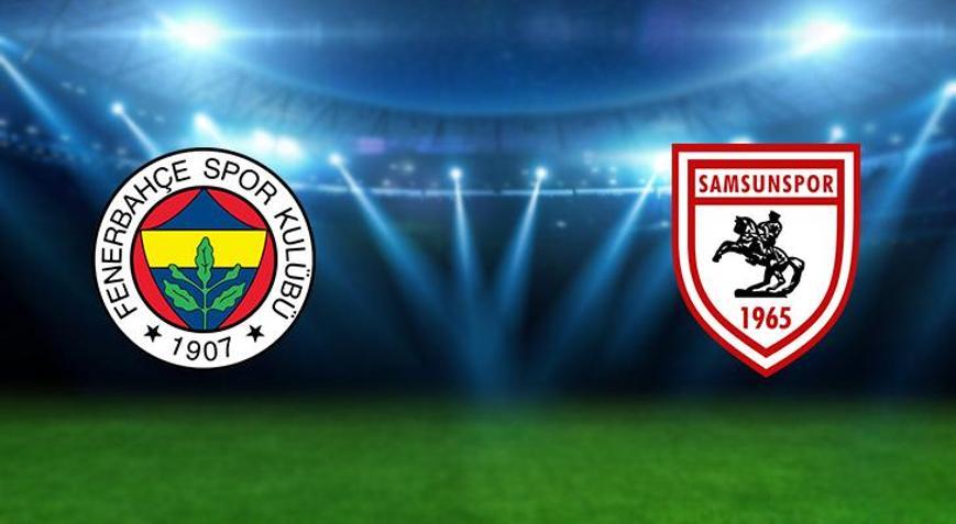 MAÇ SONUCU: Fenerbahçe-Samsunspor maçı kaç kaç bitti