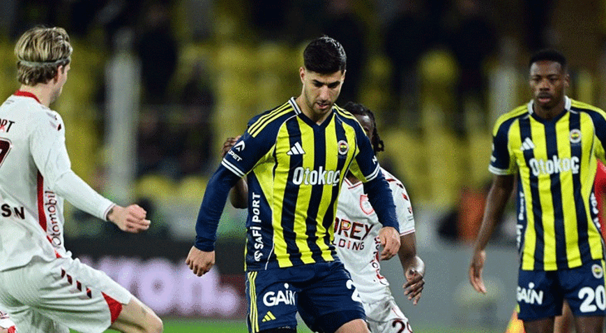 Fenerbahçede Marco Asensiodan damga vuran performans