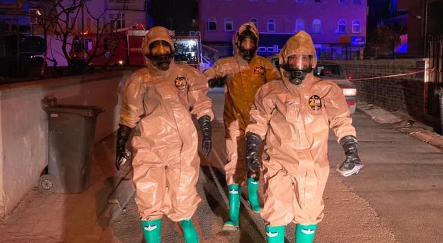 Bursada gaz paniği Kontrol için çakmak kullandı, patlama oldu