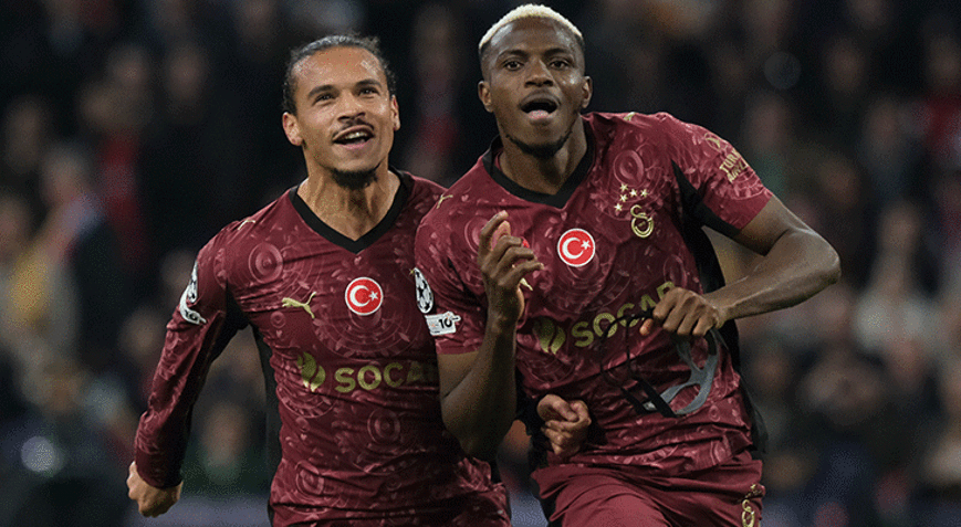 Liverpool öncesi Galatasarayda sarı tehlikesi Gözler Osimhende olacak