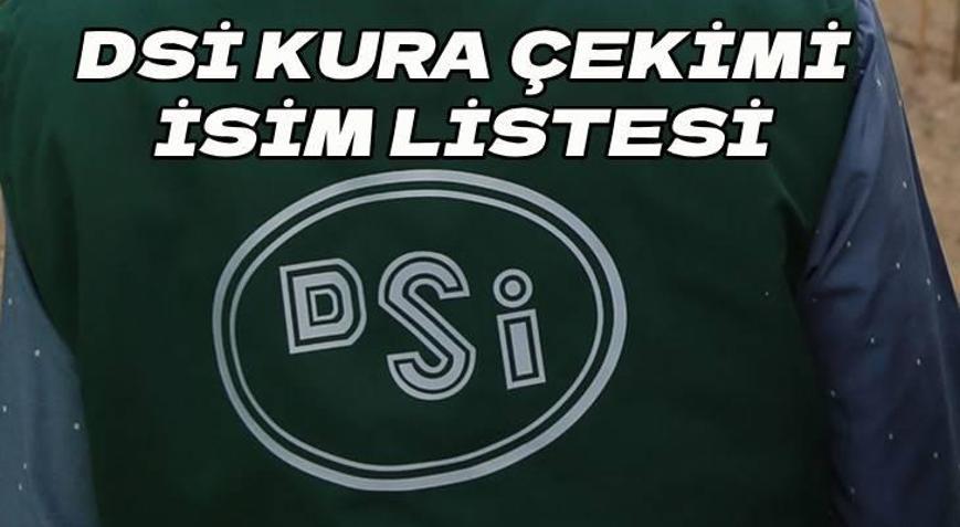 DSİ KURA ÇEKİMİ SONUÇ SORGULAMA || DSİ kura çekimi sonuçları isim listesi açıklandı DSİ 1389 personel alımı sonuç duyurusu