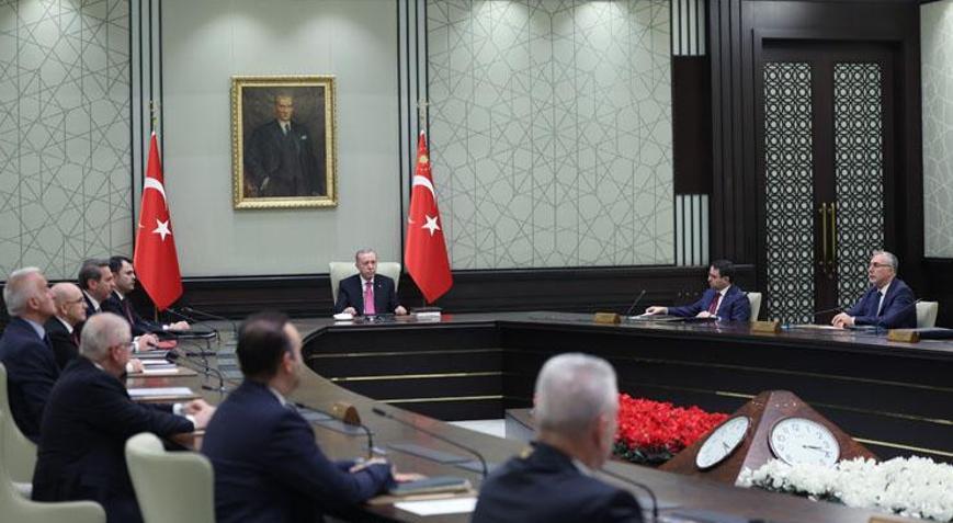 Erdoğan başkanlığındaki Cumhurbaşkanlığı Kabinesi sona erdi