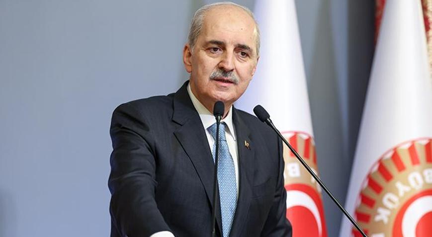 TBMM Başkanı Kurtulmuş: Savaş devam ederse büyük bir istikrarsızlığı dünyanın gündemine taşıyacak