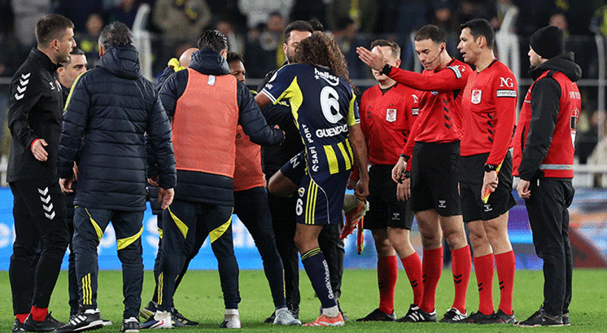 Fenerbahçe'de Guendouzi'den hakeme sert çıkış! 'Buna nasıl kart göstermezsin' - Fenerbahçe - Spor Haberleri