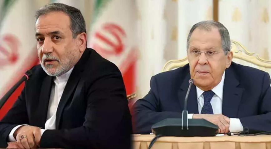Savaş devam ederken İran-Rusya teması Lavrov ve Arakçi görüştü