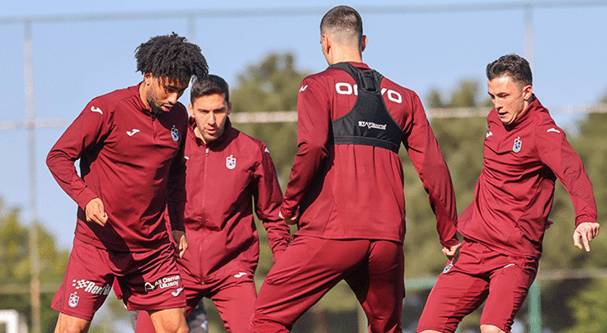 Trabzonsporda Rizespor maçı hazırlıkları başladı