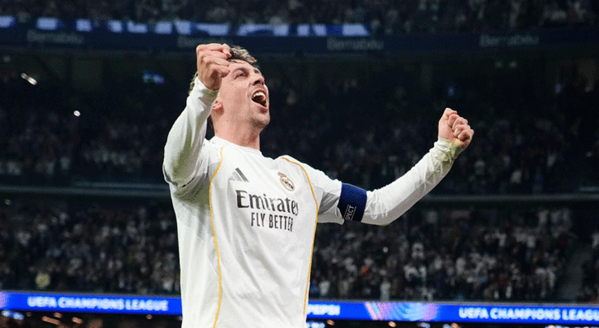 Federico Valverde maça damga vurdu Real Madrid, Manchester Cityi dağıttı