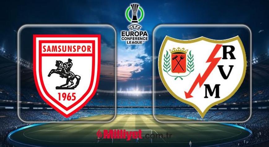 Samsunspor - Rayo Vallecano maçı hangi kanalda, saat kaçta canlı yayınlanacak Samsunspor Rayo Vallecano maçı muhtemel ilk 11ler