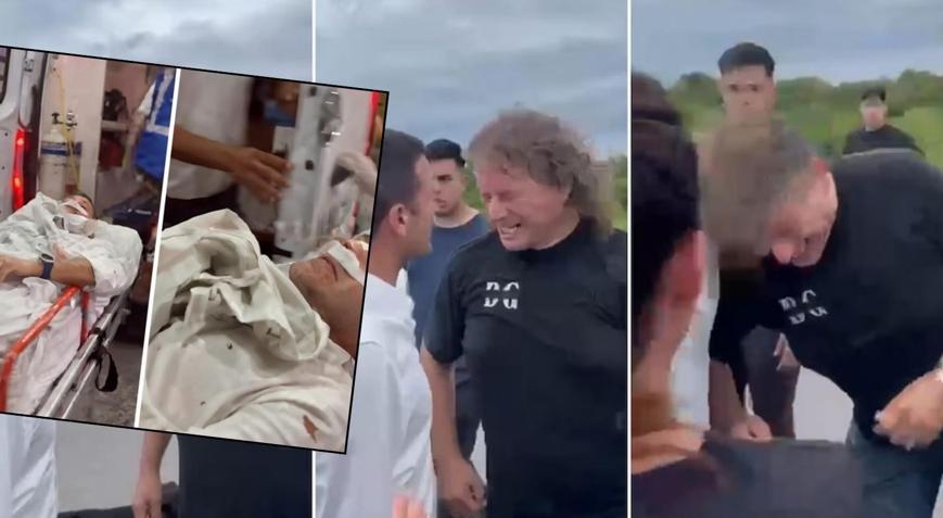 Milletvekiline şok saldırı Kafa darbesiyle burnu kırıldı: İşte o görüntüler...