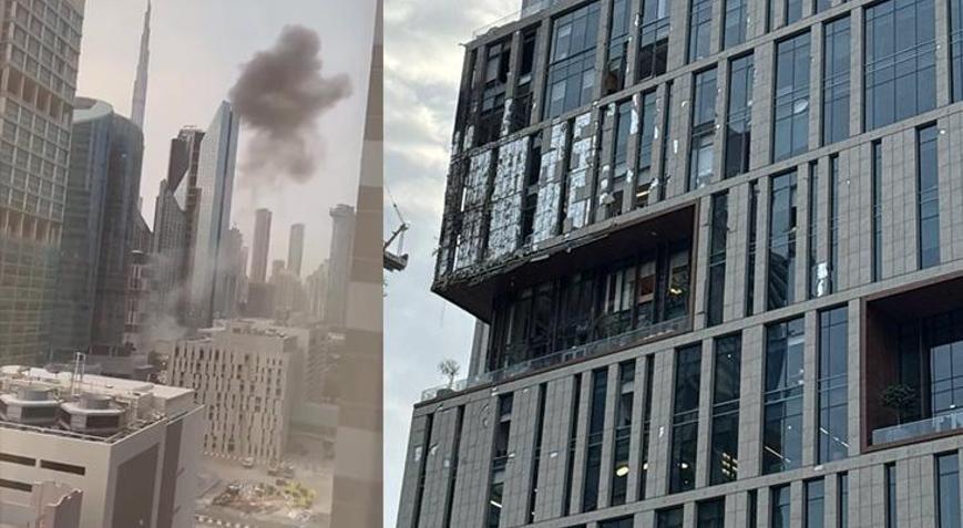 Son dakika...Dünya devlerinin merkeziydi: Dubai Finans Merkezi vuruldu!  Bölgeden dumanlar yükseliyor - Son Dakika Haberleri Milliyet